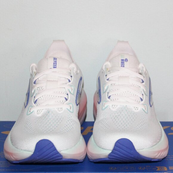 Brooks Glycerin 22 Running Shoes Womens 7 D 9.5 B White Pink Blue - Picture 4 of 7
